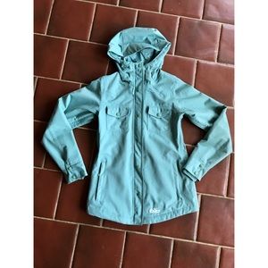 Nike Women’s Snowboard turquoise Coat Jacket Small